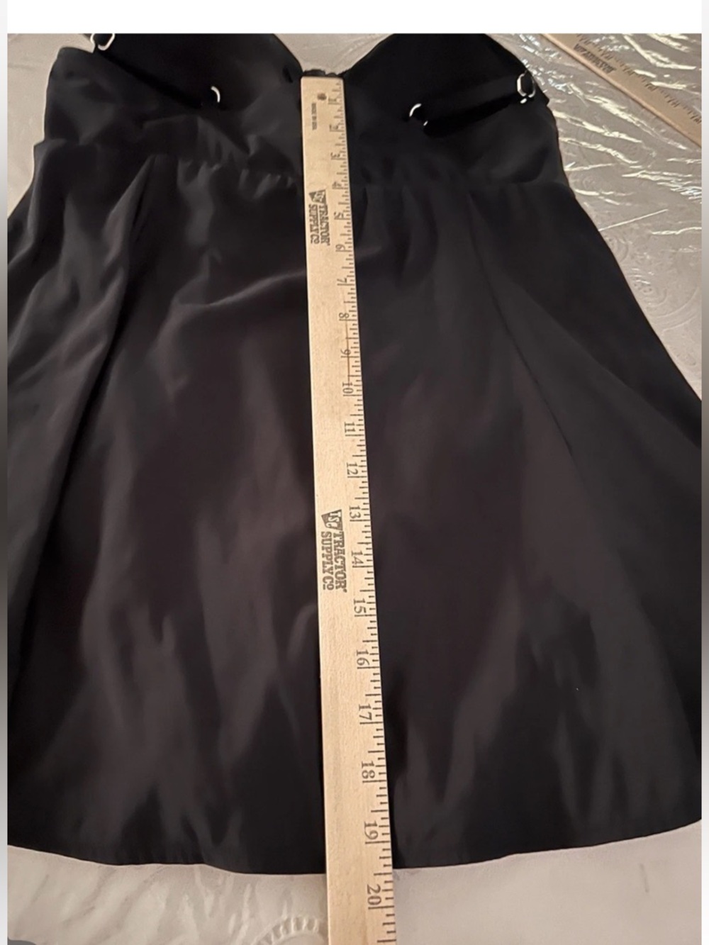 CROFT & BARROW Black SIZE 12 Tie-Front One-Piece Swimsuit Dress Full Coverage - Picture 8 of 15